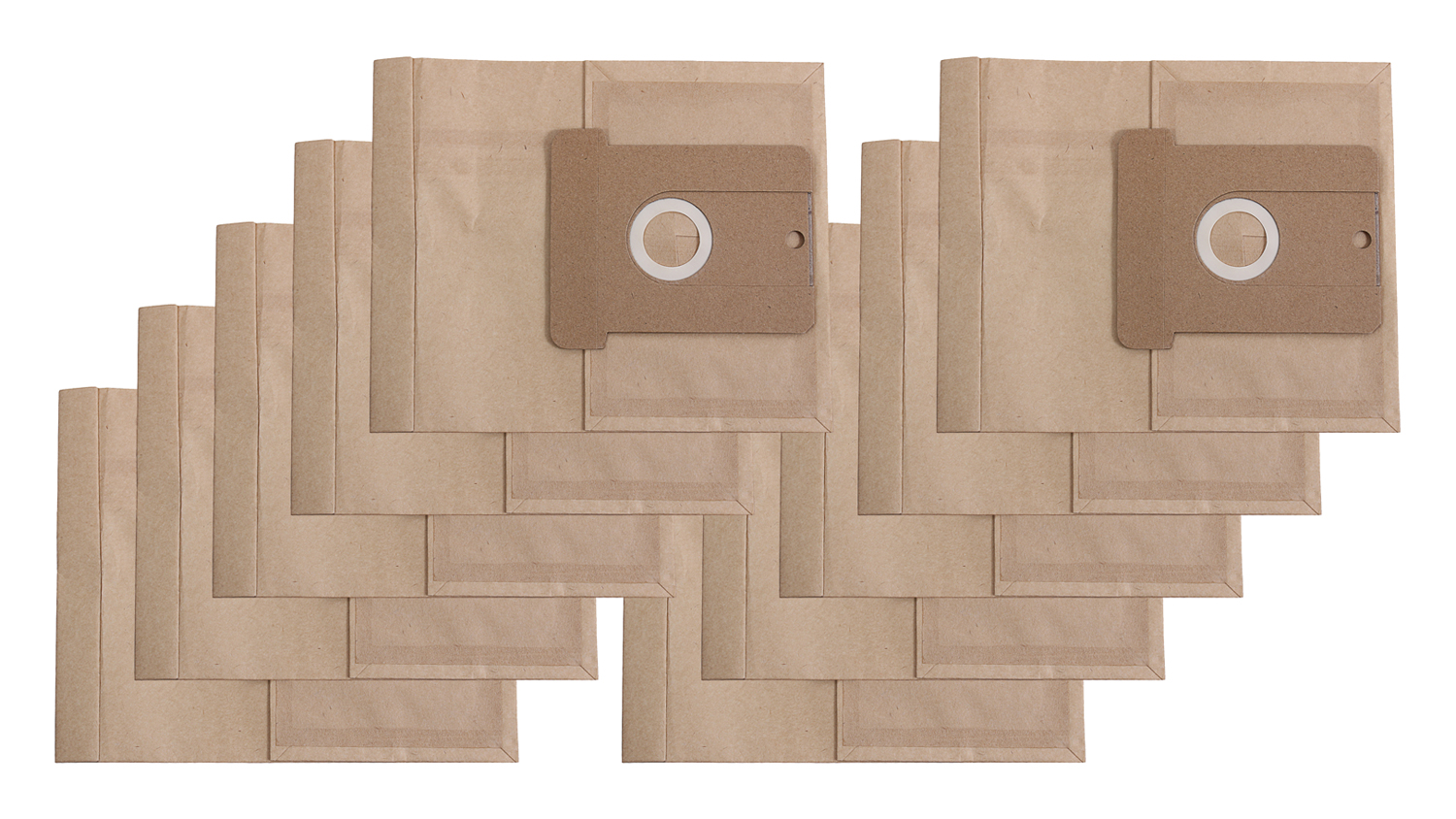 passend für Adix, AEG, Hoover, Privileg uvm. Ersatz für Swirl A 08 A 09 aus Papier